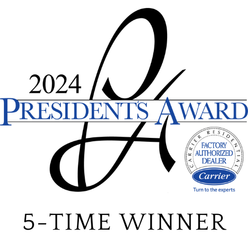 2024 Carrier President's Award 5 Time Winner